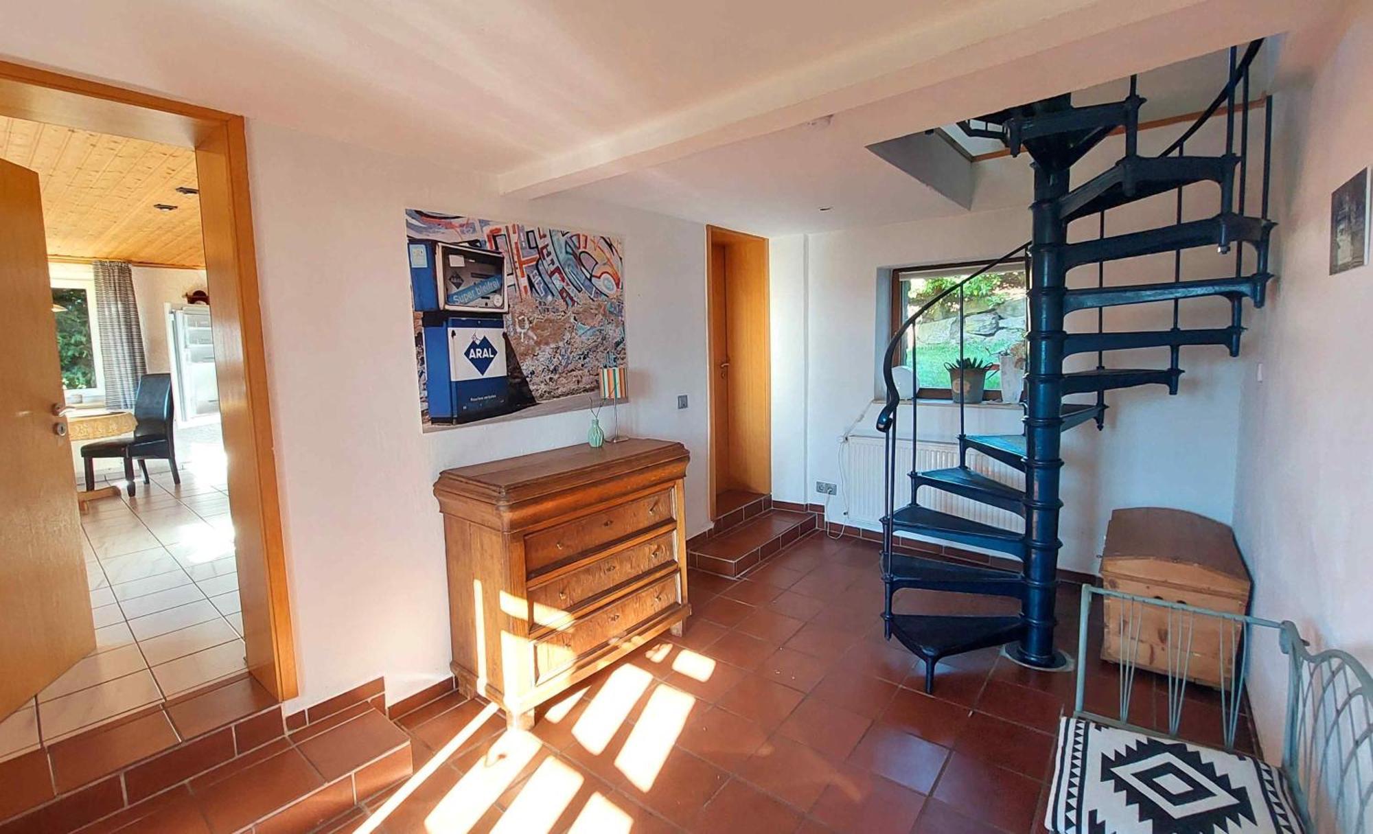 Kleines Haus Mitten In Der Natur Mit Eigener Terrasse Und Sonnenbalkon Halver Exterior foto